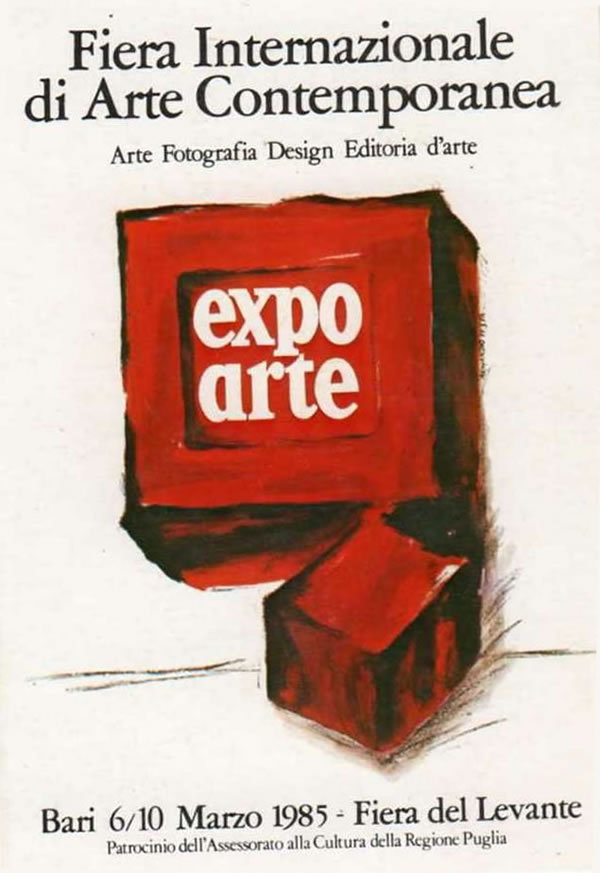 Tessera  Fiera Arte Contemporanea 1985